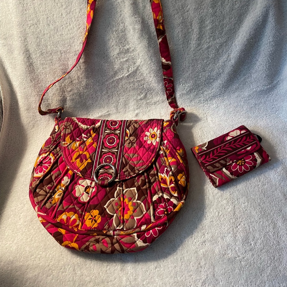 Vera Bradley purse with wallet